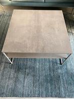 Te koop Metaform salontafel met dubbel blad, Ophalen, Overige materialen, 50 tot 100 cm, Vierkant