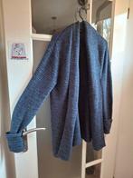 Prachtig katoenen vest voor koelere zomerdagen, M valt als L, Ophalen of Verzenden, Zo goed als nieuw, Blauw