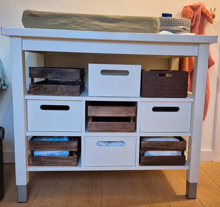 Commode met 6 mandjes - Keurig en stevig!, Kinderen en Baby's, Kinderkamer | Commodes en Kasten, Gebruikt, Commode, 90 tot 105 cm