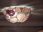 Tiffany klassieke plafondlamp ca. 50 cm doorsnee., Huis en Inrichting, Lampen | Plafondlampen, Ophalen, Zo goed als nieuw