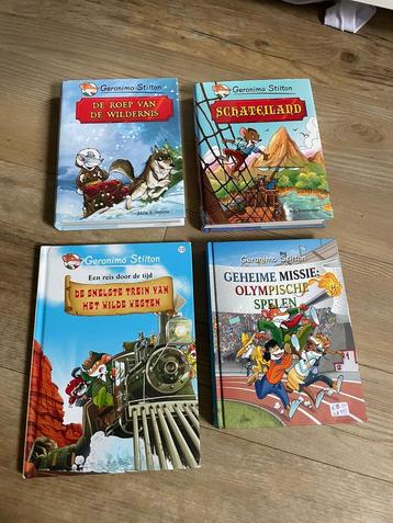 Geronimo Stilton Boeken Set (4 stuks) beschikbaar voor biedingen