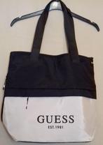 Sportieve schoudertas/shopper Guess, Verzenden, Zo goed als nieuw, Zwart, Shopper