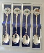 Kerstlepeltjes Noël 1996 en Goldner Schnitt, Ophalen of Verzenden, Zo goed als nieuw, Metaal, Bestek