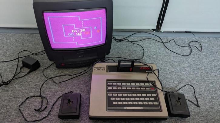 Philips Videopac G7000, Spelcomputers en Games, Spelcomputers | Overige, Gebruikt, Ophalen of Verzenden