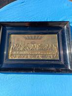 Avondmaal Kopergravure in Zwart Gepolitoerde Lijst, Ophalen of Verzenden