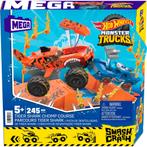 Mega Bloks Hot Wheels Smash n Crash Tijgerhaai Bijtbaan, Kinderen en Baby's, Speelgoed | Bouwstenen, Nieuw, Megabloks, Ophalen of Verzenden
