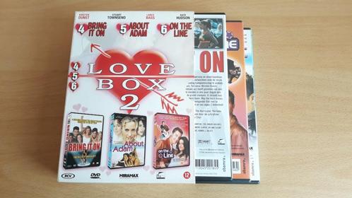 Love Box 2 - Bring it on, About Adam, On the line - 3 Dvdbox, Cd's en Dvd's, Dvd's | Komedie, Zo goed als nieuw, Romantische komedie