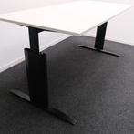 Inbus instelbaar bureau, 180x80cm, H62/82cm, Tafels, BR39, Ophalen of Verzenden, Gebruikt, Bureau