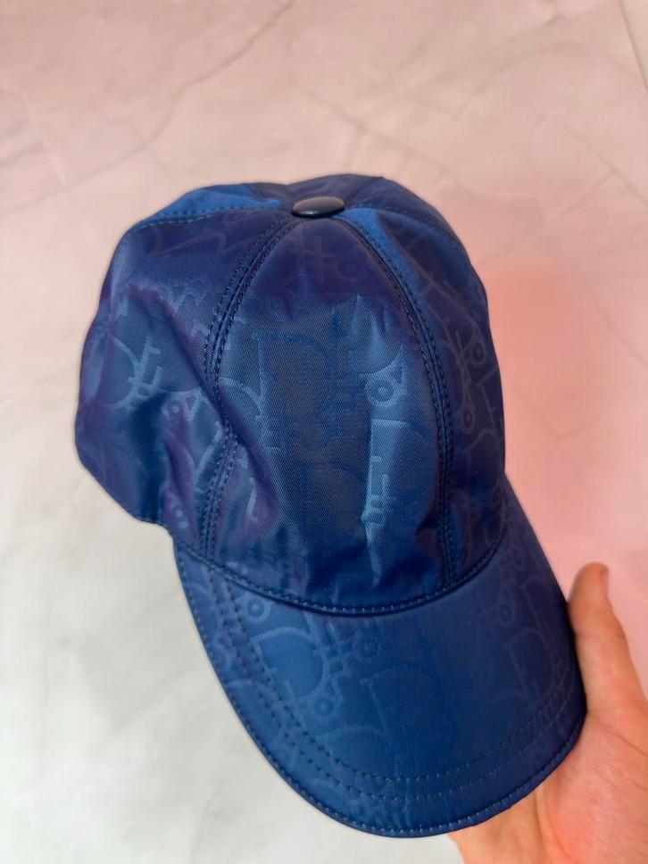 Dior Pet - blauwe monogram, Kleding | Heren, Hoeden en Petten, Nieuw, Pet, One size fits all, Ophalen of Verzenden
