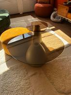 Glazen salontafel, Huis en Inrichting, Tafels | Salontafels, 50 tot 100 cm, Overige vormen, Minder dan 50 cm, 50 tot 100 cm