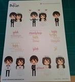 5 knipvellen Bella Lulu, Ophalen of Verzenden, Nieuw, Overige thema's, Knipvel