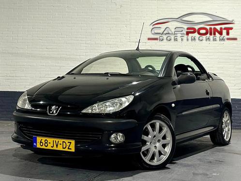 Peugeot 206 CC 1.6-16V Cabrio (bj 2002), Auto's, Peugeot, Bedrijf, Te koop, Airbags, Elektrische buitenspiegels, Metallic lak