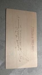 Vliegtuig op hout, Verzamelen, Luchtvaart en Vliegtuigspotten, Ophalen of Verzenden, Zo goed als nieuw