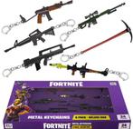 Fortnite: Metalen Sleutelhangers 6-pack NIEUW, Nieuw, Jongen, Ophalen of Verzenden