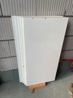 5 witte kastplanken houten boekenplank muurplank wandplank, Ophalen of Verzenden, Zo goed als nieuw