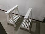 Ikea bureau schragen 2 stuks, Huis en Inrichting, Bureaus, Ophalen, Gebruikt