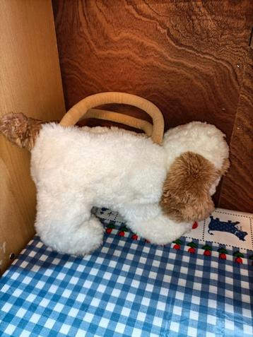 Hond handtas tas knuffel 30 cm groot Rijss beschikbaar voor biedingen