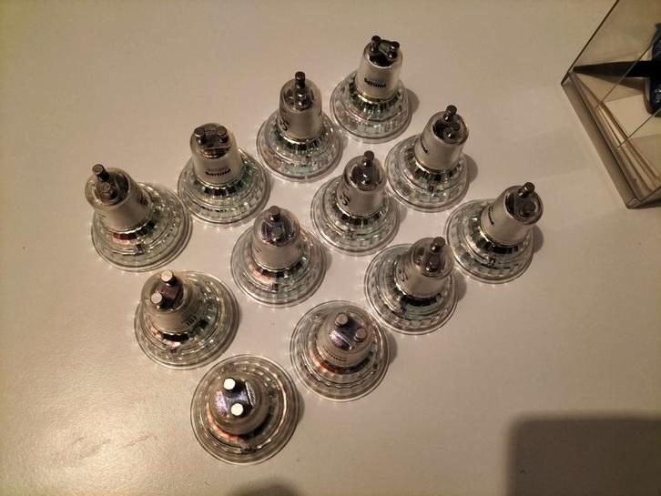 Diverse LED verlichting GU10 fitting, Huis en Inrichting, Lampen | Spots, Gebruikt, Metaal of Aluminium, Led, Ophalen