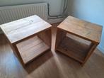 Steigerhouten (nacht)kastjes, Huis en Inrichting, Slaapkamer | Nachtkastjes, Ophalen, Zo goed als nieuw, 45 tot 65 cm, Minder dan 55 cm