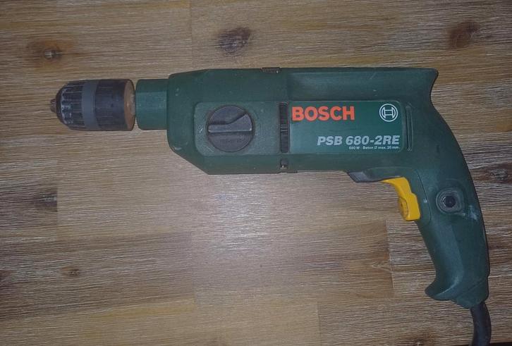 Klopboormachine Bosch, Doe-het-zelf en Verbouw, Gereedschap | Boormachines, Gebruikt, Boormachine, 600 watt of meer, Ophalen of Verzenden