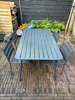 Nette schoongemaakte tuinset - Tafel met 4 stoelen, Tuin en Terras, Tuinsets en Loungesets, Ophalen, Gebruikt, Eettafel, Tuinset