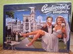 reclamebord Budweiser Budvar (in originele verpakking), Ophalen of Verzenden, Nieuw, Reclamebord, Plaat of Schild, Overige merken