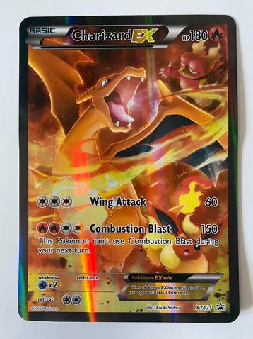 Charizard EX (XYPR 121) (Jumbo) beschikbaar voor biedingen