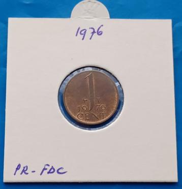 Nederland 1 cent 1976 - Juliana UNC beschikbaar voor biedingen