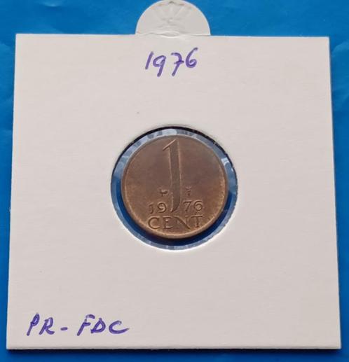 Nederland 1 cent 1976 - Juliana UNC, Postzegels en Munten, Munten | Nederland, Losse munt, 1 cent, Koningin Juliana, Verzenden