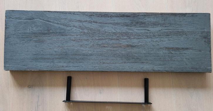 Zwevende wandplank met ophangbeugel 80cm x 23cm., Huis en Inrichting, Woonaccessoires | Wandplanken en Boekenplanken, Gebruikt