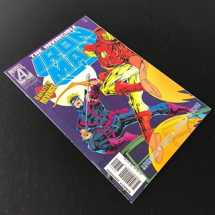 Iron Man Vol.1 #323 (1995) VF+ (8.5), Boeken, Strips | Comics, Zo goed als nieuw, Eén comic, Amerika, Ophalen of Verzenden