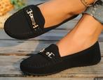 Dames mocassins, Zwart, Nieuw, Ophalen of Verzenden, Espadrilles of Moccasins