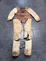 Knpv lederen en jute bijtpak, Ophalen, Gebruikt