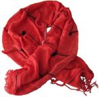 Fel roze shawl sjaal, Kleding | Dames, Mutsen, Sjaals en Handschoenen, Maat 46/48 (XL) of groter, Zo goed als nieuw, Schipluidenlaan 20 5035KJ Tilburg