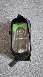 Rockbros telefoon/opberg tasje fiets. Zwart. Voor ebikes, Fietsen en Brommers, Fietsaccessoires | Fietstassen, Verzenden, Nieuw