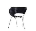 VITRA Tom Vac stoelen 5x, Ophalen, Zo goed als nieuw, Zwart, Kunststof