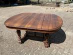 Antieke eettafel, Gebruikt, Klassiek, 150 tot 200 cm, Eikenhout