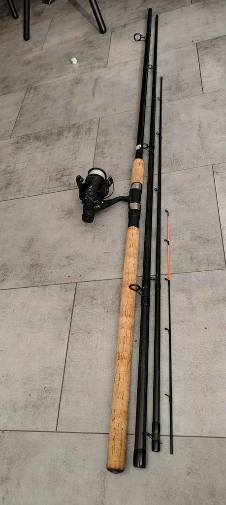 Werphengel met molen - Strand/Zee, Watersport en Boten, Hengelsport | Karpervissen, Gebruikt, Complete set, Ophalen