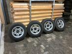 16" aluminium velgen 6x139.7 + all season banden M+S, Ophalen, Overige, Gebruikt, 16 inch