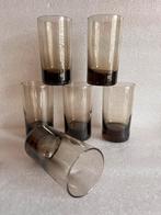 Vintage Luminarc France glaasjes 10 cm dikke bodem 6 of 9 st, Ophalen of Verzenden, Zo goed als nieuw, Borrel- of Shotglas
