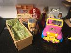 Vintage Barbie met veel accessoires, Ophalen of Verzenden, Gebruikt, Barbie