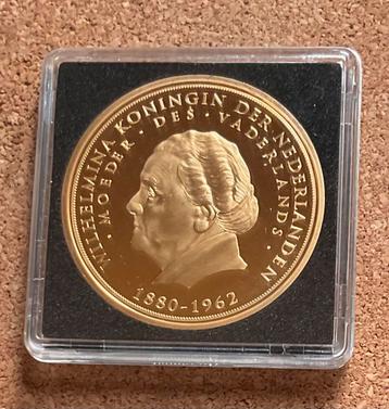 Penning - Koningin Wilhelmina Moeder des Vaderlands beschikbaar voor biedingen