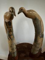2 fraaie hoornen vogels, Antiek en Kunst, Kunst | Beelden en Houtsnijwerken, Ophalen