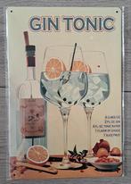 Gin tonic wandbord, Ophalen of Verzenden, Nieuw, Reclamebord
