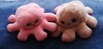 2 Octopussen mood knuffel, Kinderen en Baby's, Speelgoed | Knuffels en Pluche, Ophalen, Gebruikt, Overige typen