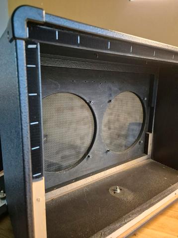 2 x 12 leeg cabinet, kwaliteit! beschikbaar voor biedingen