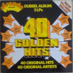 LP VARIOUS -- 40 GOLDEN HITS, Pop, Ophalen of Verzenden, 12 inch