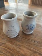 Mosterd of azijn kannetjes, Ophalen