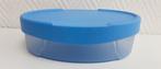 T033 Voorraaddoos, snoepdoos, netjes, en meer Tupperware, Ophalen of Verzenden, Gebruikt, Blauw, Bus of Trommel