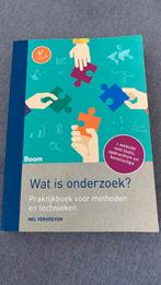 Nel Verhoeven - Wat is onderzoek?, Ophalen of Verzenden, Zo goed als nieuw, Nel Verhoeven